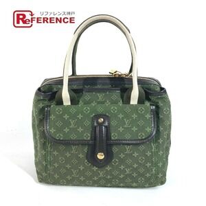 LOUIS VUITTON Monogram Sac Marie Kate Bag Handbag Canvas Leather Khaki Green